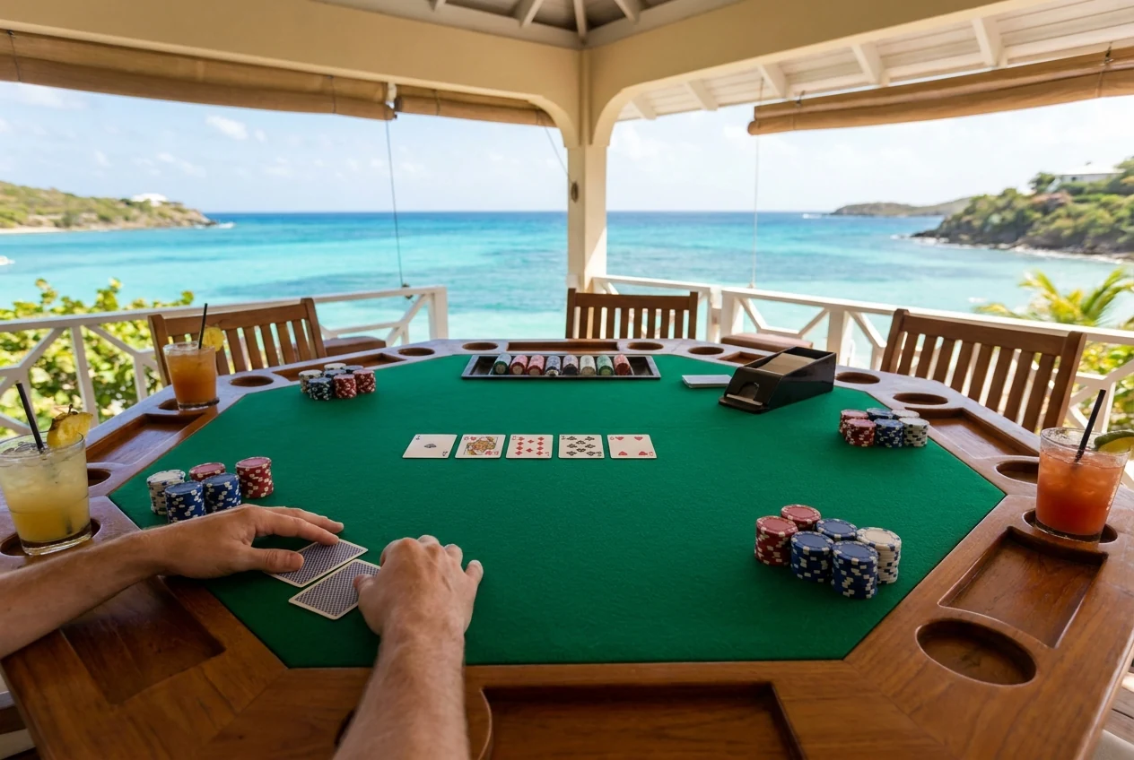Caribbean Hold Em sur BetRiviera
